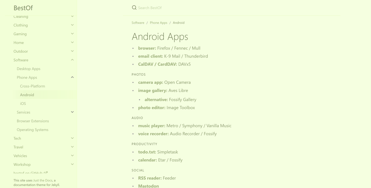 android apps