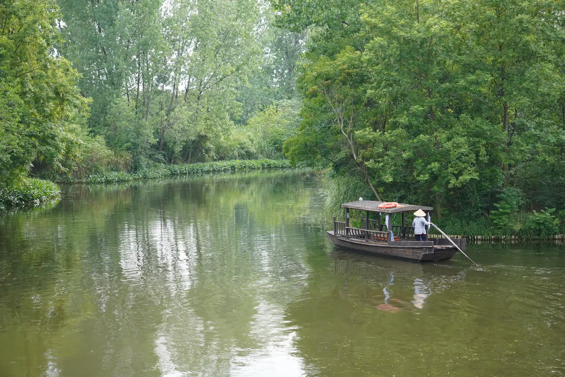 boat in a river